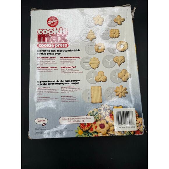 CookieMax Cookie Press - new in box - Picture 4 of 6